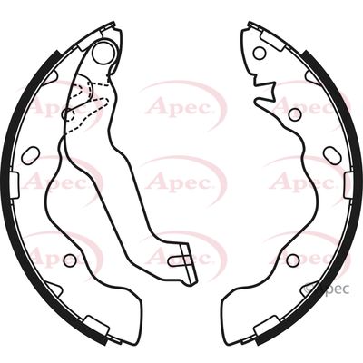 APEC Brake Shoes SHU672