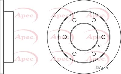 APEC Brake Disc DSK3440