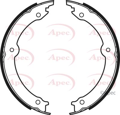 APEC Brake Shoes SHU754