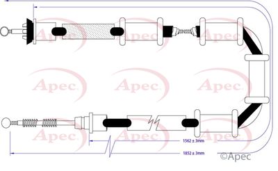 APEC Brake Cable CAB1278