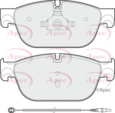 APEC Front Brake Pads PAD1809