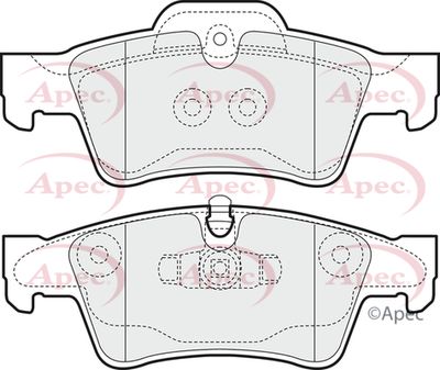APEC Rear Brake Pads PAD1440