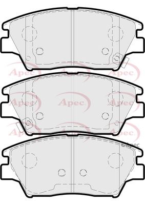 APEC Front Brake Pads PAD2179