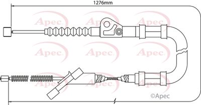 APEC Brake Cable CAB1437