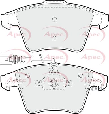 APEC Front Brake Pads PAD1337
