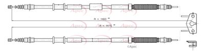 APEC Brake Cable CAB1461