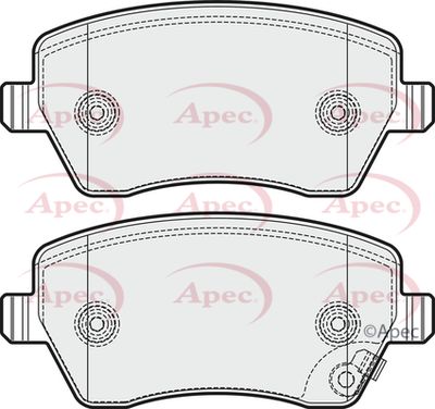 APEC Front Brake Pads PAD1664
