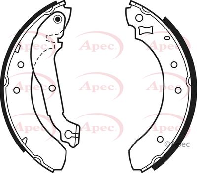 APEC Brake Shoes SHU325