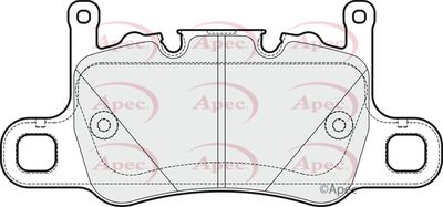 APEC Rear Brake Pads PAD2022