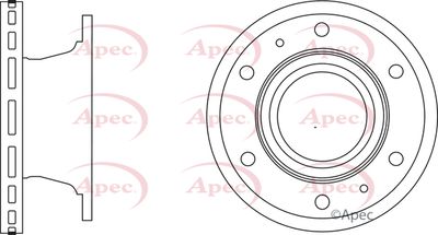 APEC Brake Disc DSK2873