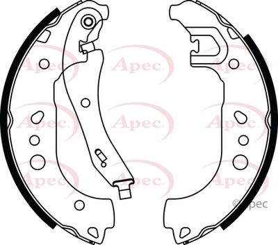 APEC Brake Shoes SHU835