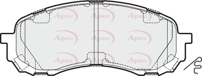 APEC Front Brake Pads PAD1644