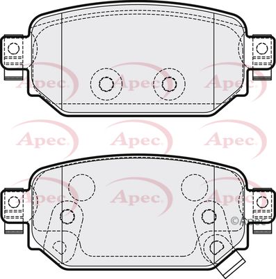 APEC Rear Brake Pads PAD2241