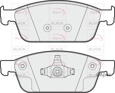 APEC Front Brake Pads PAD1949B