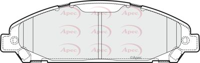 APEC Front Brake Pads PAD2048