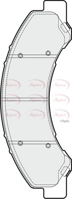 APEC Brake Pad PAD1889