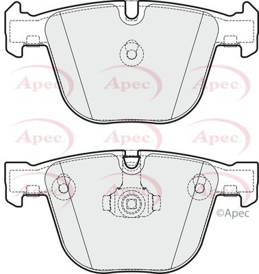 APEC Rear Brake Pads PAD1732