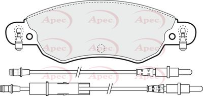 APEC Front Brake Pads PAD1281