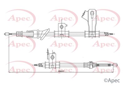 APEC Brake Cable CAB1561