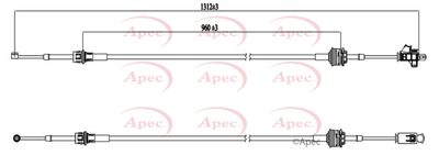APEC Gear Control Cable CAB7017