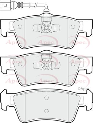 APEC Brake Pad PAD1727