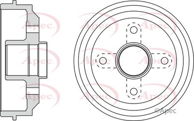 APEC Brake Drum DRM9142