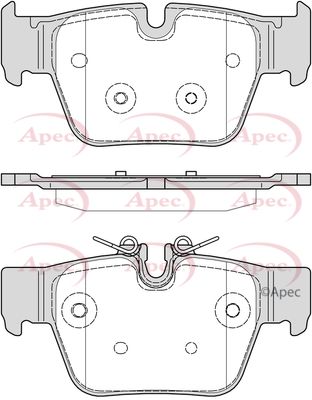 APEC Rear Brake Pads PAD2339