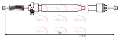 APEC Brake Cable CAB1622