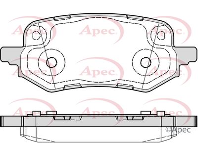 APEC Rear Brake Pads PAD2329