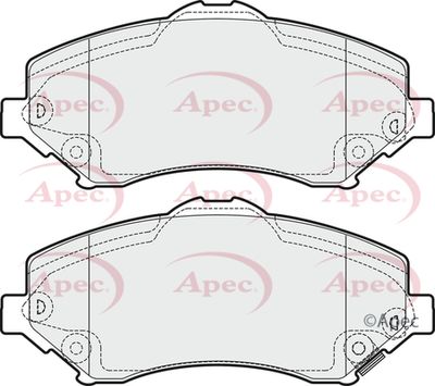 APEC Front Brake Pads PAD1700