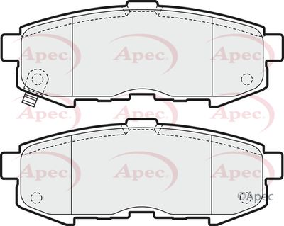 APEC Rear Brake Pads PAD1603