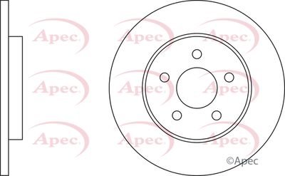 APEC Brake Disc DSK2058