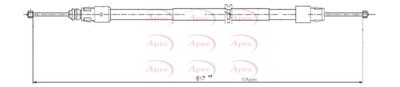 APEC Brake Cable CAB1028