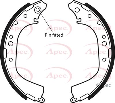 APEC Brake Shoes SHU497