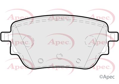 APEC Rear Brake Pads PAD2246