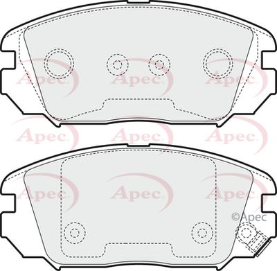 APEC Front Brake Pads PAD1562