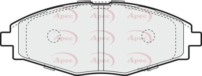 APEC Front Brake Pads PAD1038
