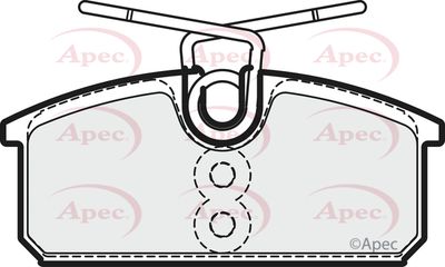 APEC Rear Brake Pads PAD1911