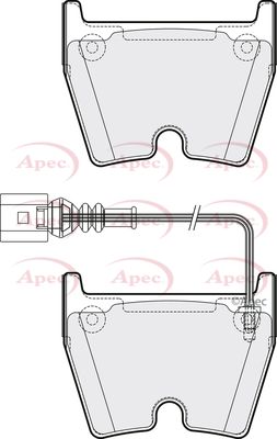 APEC Front Brake Pads PAD2121