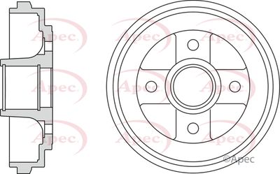 APEC Brake Drum DRM9975