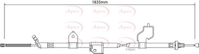 APEC Brake Cable CAB1319
