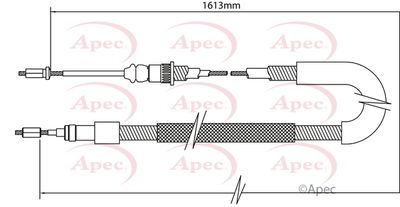 APEC Brake Cable CAB1340