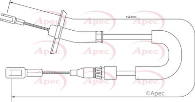 APEC Brake Cable CAB1288