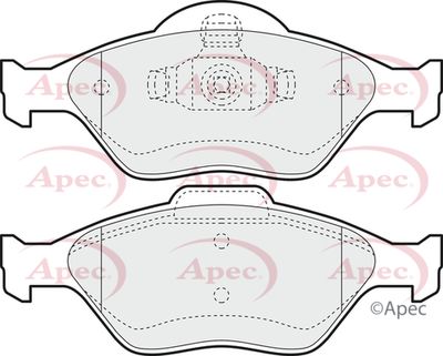 APEC Front Brake Pads PAD1117