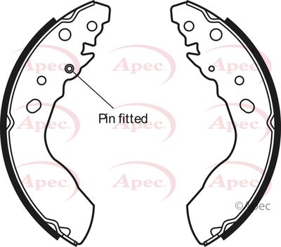 APEC Brake Shoes SHU562