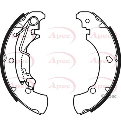 APEC Brake Shoes SHU667