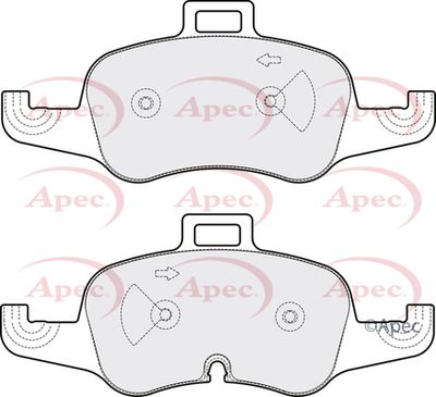 APEC Front Brake Pads PAD2073