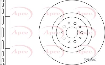 APEC Brake Disc DSK2458