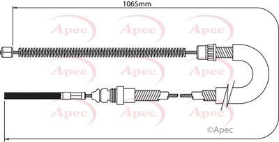 APEC Brake Cable CAB1060
