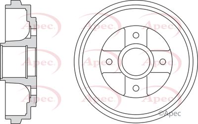 APEC Brake Drum DRM9201